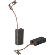 2x Balais de charbon pour moteur électrique 7 x 12,5 x 26mm compatible avec Hilti te 905-AVR marteau piqueur - Vhbw
