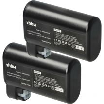 2x batteria compatibile con aeg RX9-1-SGM, RX9-1-IBM, RX9-2-4STN, RX9-2-4ANM, RX9, RX8-1-4WN home cleaner (2000mAh, 7,2V, Li-Ion) - Vhbw
