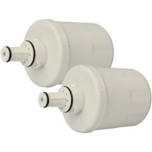 2x Filtre à eau cartouche remplacement pour Samsung HAFIN2/EXP, TADA29-00003A, FL-293G, HAFIN1/EXP, DA97-06317A-B pour réfrigérateur - Vhbw