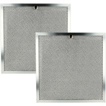 2x Filtre anti-graisse remplacement pour Miele 8259070 pour hotte de cuisine, métal - Vhbw
