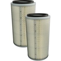 2x Filtre cartouche compatible avec ZionAir SB120A 1200L, SB35A 350L, SB420AB 420L cabine de sablage - Filtre en papier avec maillage - Vhbw