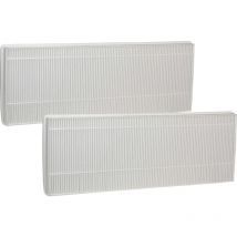 2x Filtre compact remplacement pour Vallox 105106 (F7) pour Ventilateur, ventilation, aération - filtre à air - Vhbw