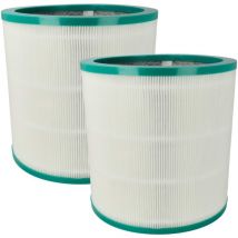 2x Filtres hepa compatible avec Dyson Pure Cool AM11, Link, TP00, TP01, TP02, TP03 purificateur d'air - Filtre de rechange - Vhbw