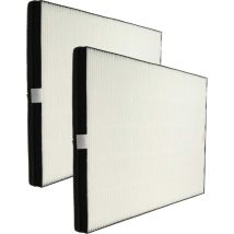 2x Filtre hepa remplacement pour Philips FY1410/30 pour purificateur d'air - Filtre de rechange - Vhbw