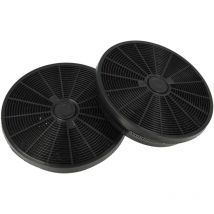 2x Filtres à charbon actif remplacement pour Whirlpool 484000008780 pour hotte aspirante - Vhbw