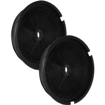 2x Filtres à charbon actif compatible avec Ikea hotte de cuisine - Vhbw