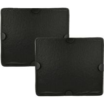 2x Filtres à charbon actif compatible avec Miele Classic, alba, canto, da 269-4, da 270-4 u, da 279 hotte de cuisine - 29 x 24,5 x 2 cm - Vhbw
