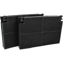 vhbw 2x filtro a carboni attivi sostituisce ZANKER MCFE16 per cappe aspiranti