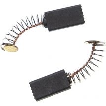 Vhbw - 2x Kohlebürste Motorkohle Schleifkohle 16 x 8 x 5mm kompatibel mit Bosch gah 500 dsr, gah 500 os 50 vc, gah 500 ros 65 vc Elektrowerkzeug
