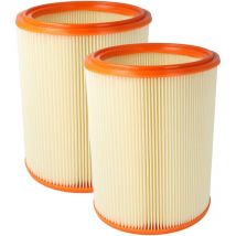 Vhbw - 2x Lamellar Filter compatible with Professional 50X Handheld Vacuum Cleaner