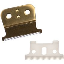 Vhbw - 2x lames de rechange compatible avec Andis Experience gtx T-Blade-Trimmer 08770, go, gto tondeuse à cheveux