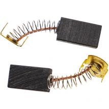 Vhbw - 2x spazzola carbone compatibile con Bosch ggs 28 c (3 601 B20 000) utensile elettrico - Spazzola motore, 26 x 14 x 6 mm