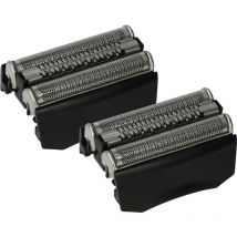 2x Têtes de rasoir de remplacement compatible avec Braun Series 7 795cc rasoir électrique - Couleur : noir - Vhbw