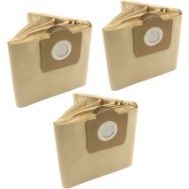 30x sacs compatible avec Bestron 787 100 / 787100, kaz 7000 / KAZ7000 aspirateur - papier, couleur sable - Vhbw