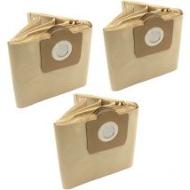 30x sacs compatible avec Bestron Hobbyvac 1000 aspirateur - papier, couleur sable - Vhbw