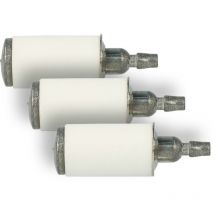 3x Filtre à essence remplacement pour 530095992, 545038501 pour outils de jardin comme des tronçonneuses, rotofils - Vhbw