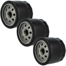3x Filtre à huile compatible avec CubCadet 1500/2000, gt 1554, lt 1040 tondeuse à gazon - Vhbw