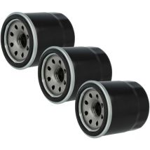 3x Filtre à huile compatible avec Honda abs a, a, Africa Twin ld, Africa Twin la, Africa Twin moteurs de pelleteuse chargeuse compact - Vhbw