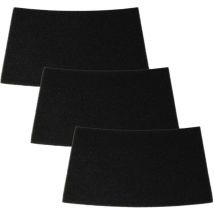 3x filtre compatible avec Rowenta RU521, Vorace, RU520S, RU402211, RU381 aspirateur - Filtre en mousse - Vhbw