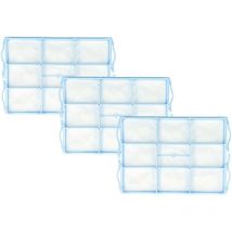 Vhbw - 3x Filtre compatible avec Siemens VS32A02FF/02, VS32A02FF/04, VS32A02FF/08, VS32A02RK/01, VS32A02RK/02, VS32A02RK/04, VS32A03JL/01