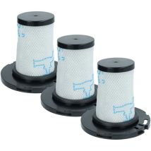 3x filtre séparateur compatible avec Tefal X-Force Flex Pro 15.60 TY99F1 aspirateurs - Vhbw