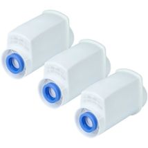 3x Filtres à eau compatible avec Neff Vero Professional, TK7 Series machine à café automatique, machine à expresso - Vhbw
