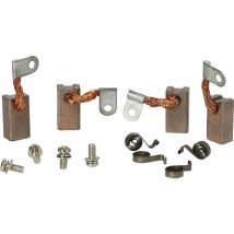 4x balais de charbon 25 x 13 x 9 mm compatible avec Atlet moteur - Vhbw