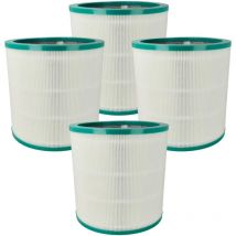 4x Filtres hepa compatible avec Dyson Pure Cool AM11, Link, Link 305159-01, Link 305158-01 purificateur d'air - Filtre de rechange - Vhbw