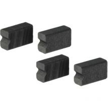 vhbw 4x Kohlebürste 6,25 x 4 x 10 mm kompatibel mit Bosch Benvenuto TCA54F9 - classic Kaffeemaschine, Mahlwerk, Mahlwerksmotoren