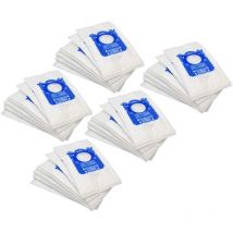 50x Sacs compatible avec AEG/Electrolux aam 6124 Air Max, aam 6124 n Air Max, aam 6125 Air Max, aam 6126 Air Max aspirateur - blanc - Vhbw