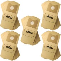 vhbw 50x Sacs compatible avec Philips Triathlon 1300, Triathlon 2000 aspirateur - papier, 30cm x 20cm, couleur sable