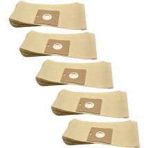 50x Sacs compatible avec tcm / Tchibo 05 609, 59 290, 66 390, 69 534 aspirateur - papier, 35cm x 16cm - Vhbw
