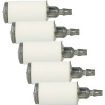 5x Filtre à essence remplacement pour 530095992, 545038501 pour outils de jardin comme des tronçonneuses, rotofils - Vhbw