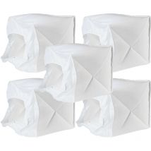 5x Filtres à membrane compatible avec Kärcher nt 48/1, nt 351 Eco, nt 351 Profi aspirateur - Lot de filtres textiles blanc - Vhbw