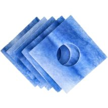 5x Filtre pour l'unité de ventilation, ventilateur de bain Limodor / Limot Deckelumrüstsatz f/c - Vhbw