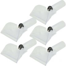 5x Polsterdüse kompatibel mit Kärcher puzzi s Staubsauger, 10,8 cm - Vhbw