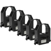 vhbw 5x Ruban en nylon Ruban encreur pour imprimante matricielle Amano Pix 6000
