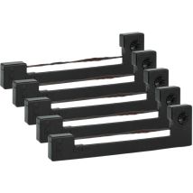 5x Ruban encreur compatible avec Panasonic JT-PR70 imprimante matricielle ou de reçus - violet - Vhbw