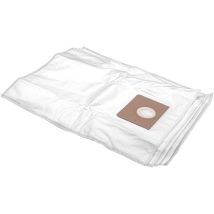 Vhbw - 5x Sacs compatible avec Fein Dustex 35 mx, 35L, 35LX, 35LX ac aspirateur - microfibres non tissées, volume de 35l, 30cm x 28cm, blanc