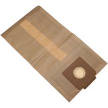 5x Sacs compatible avec Kärcher t 12/1, t 12/1 Edition, t 12/1 Adv, t 12/1 ecoeffciency aspirateur - papier marron - Vhbw