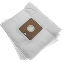 Vhbw - 5x Sacs compatible avec Lidl Aquapur aspirateur - microfibres non tissées, 24,7cm x 27cm blanc