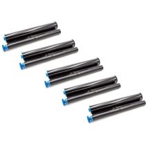 5er-Pack Thermo-Folien kompatibel mit Sagem Fax Internet 390 Series Fax-Drucker - Kompatible Thermorollen 45m ohne Chip - Vhbw