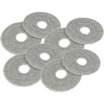 8x compatible avec Mova E30 Ultra aspirateur robot - Lingettes tampon - tampon microfibre - Vhbw