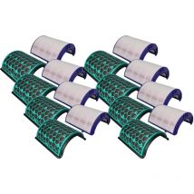 8x Filtre compatible avec Dyson Hot + Cool HP07 purificateur d'air - filtre à charbon actif, filtre hepa - Vhbw