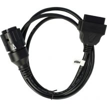 Vhbw - Adaptateur 10 Pin vers OBD2 16 pin compatible avec bmw r 1150 rt R22 Motos - 150 cm