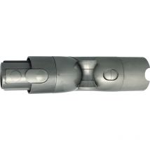 Adaptateur compatible avec Dyson V8 Absolute, V8 Absolute (old model), V8 Absolute + aspirateur - gris / rouge - Vhbw