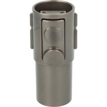 vhbw Adaptateur pour aspirateur connecteur de marque à raccord 32mm compatible avec Dyson Gen5, Gen5detect - gris, plastique
