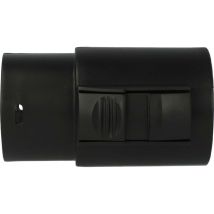 Adaptateur pour tuyau compatible avec Kärcher wd 5 p, wd 5 Premium, wd 5 Renovation Vac aspirateur - Raccordement du tuyau, noir - Vhbw
