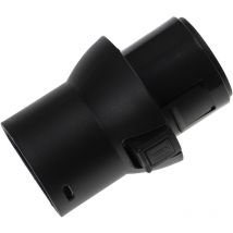 Adaptateur pour tuyau compatible avec Miele Comfort, Crystal, Elmatic, divani aspirateur - Raccordement du tuyau, noir - Vhbw