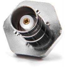 Adaptateur sma pour câble coaxial rg 174 / u - Coupleur coaxial hf prise sma (f) vers prise bnc (f), argenté - Vhbw